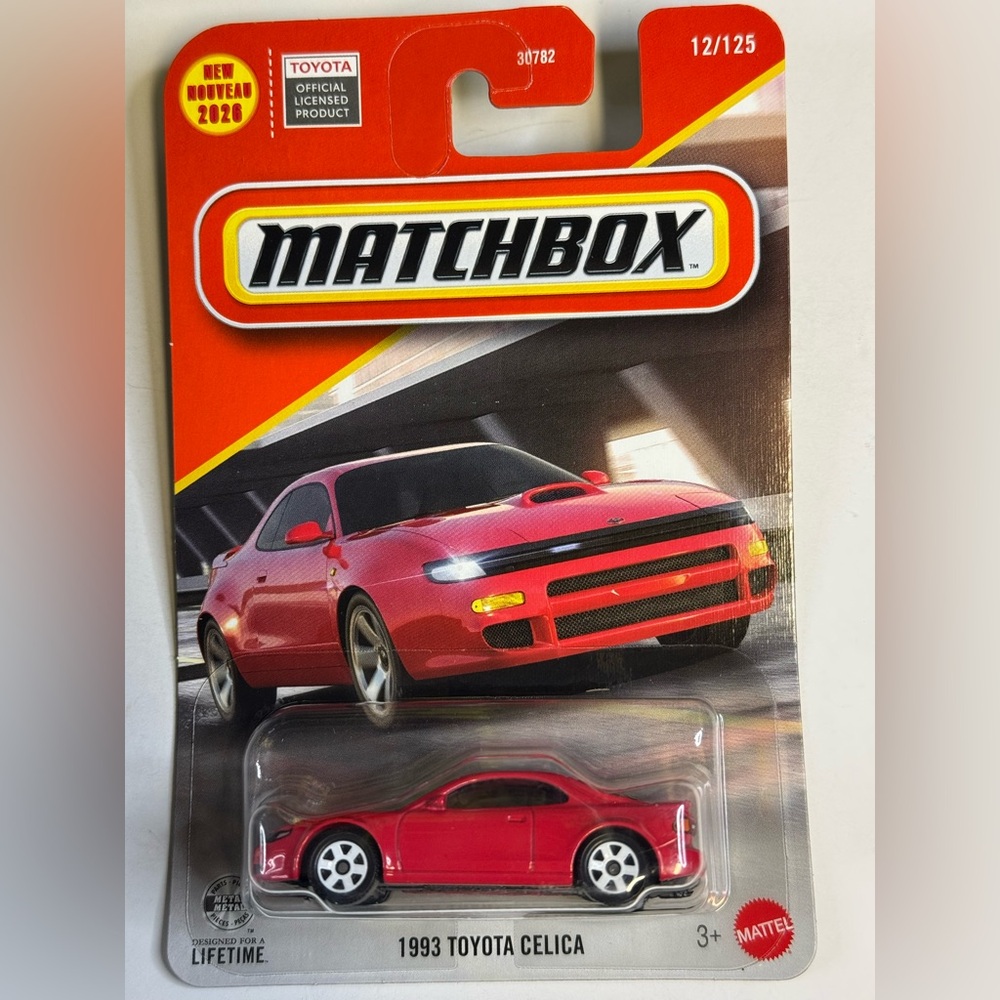 Matchbox 1993 TOYOTA CELICA 12/125